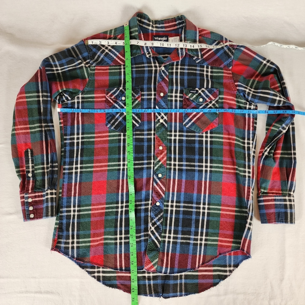 Wrangler Flanel Western Men's Shirt - Picture 8 of 8
